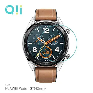 Qii HUAWEI Watch GT(42mm) 玻璃貼 (兩片裝)手錶保護貼 歷史價格詳細信息
