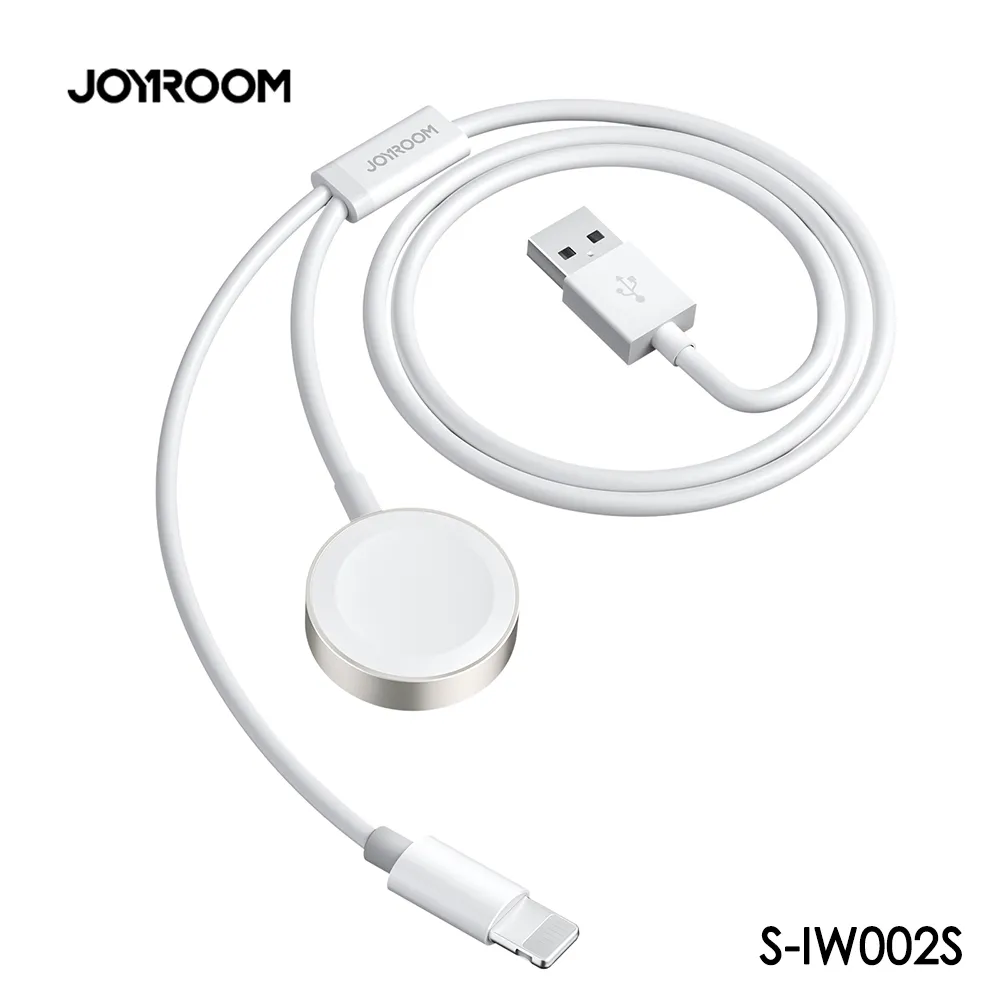 JOYROOM S-IW001S USB-A to 適用平果 手錶磁力充電線1.2M 白色  S-IW003S 0.3M 歷史價格詳細信息
