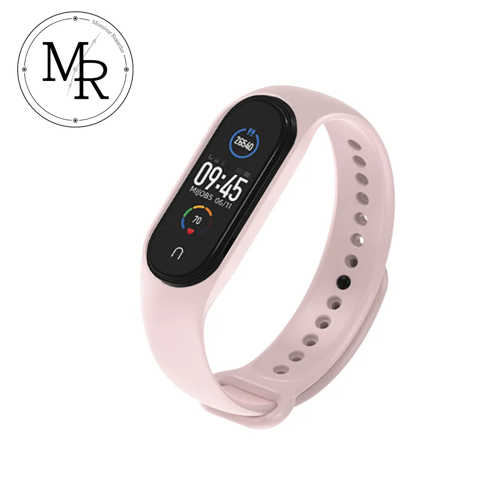 小米手環錶帶 5 6 7通用替換錶帶 智能手環錶帶 彩色矽膠錶帶 運動錶帶 防水防汗 素色腕帶 免安裝工具 歷史價格詳細信息