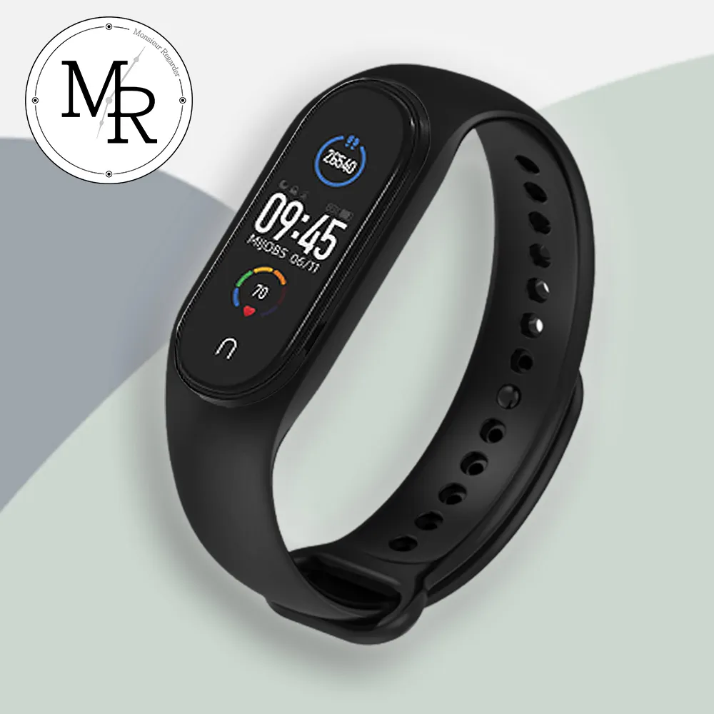 小米手環7 黑邊複合金鋼化保護貼 2片裝 高透水凝膜 螢幕保護貼 曲面覆蓋 防刮 疏水疏油 黑邊包覆 隱形貼膜 歷史價格詳細信息