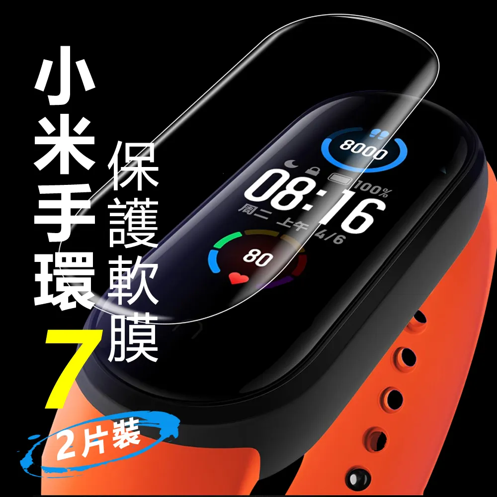 小米手環7 TPU保護軟膜保護貼(2片裝) 現貨 廠商直送 歷史價格詳細信息