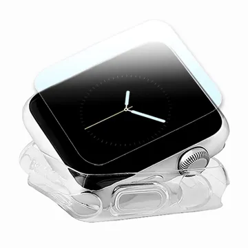 Apple Watch 38mm TPU 透明軟殼/鋼化玻璃貼組 歷史價格詳細信息