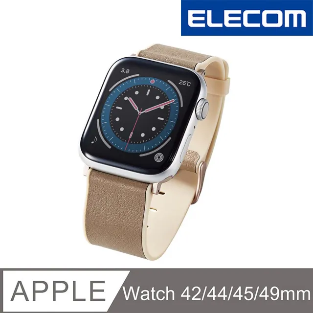 ELECOM Apple Watch 45/44/42mm 布面錶帶- 白 歷史價格詳細信息