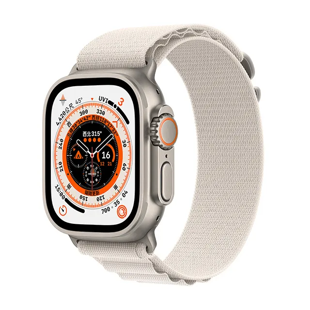 Apple Watch Ultra GPS + Cellular, 49mm Titanium Case Green Alpine Loop - Medium 歷史價格詳細信息