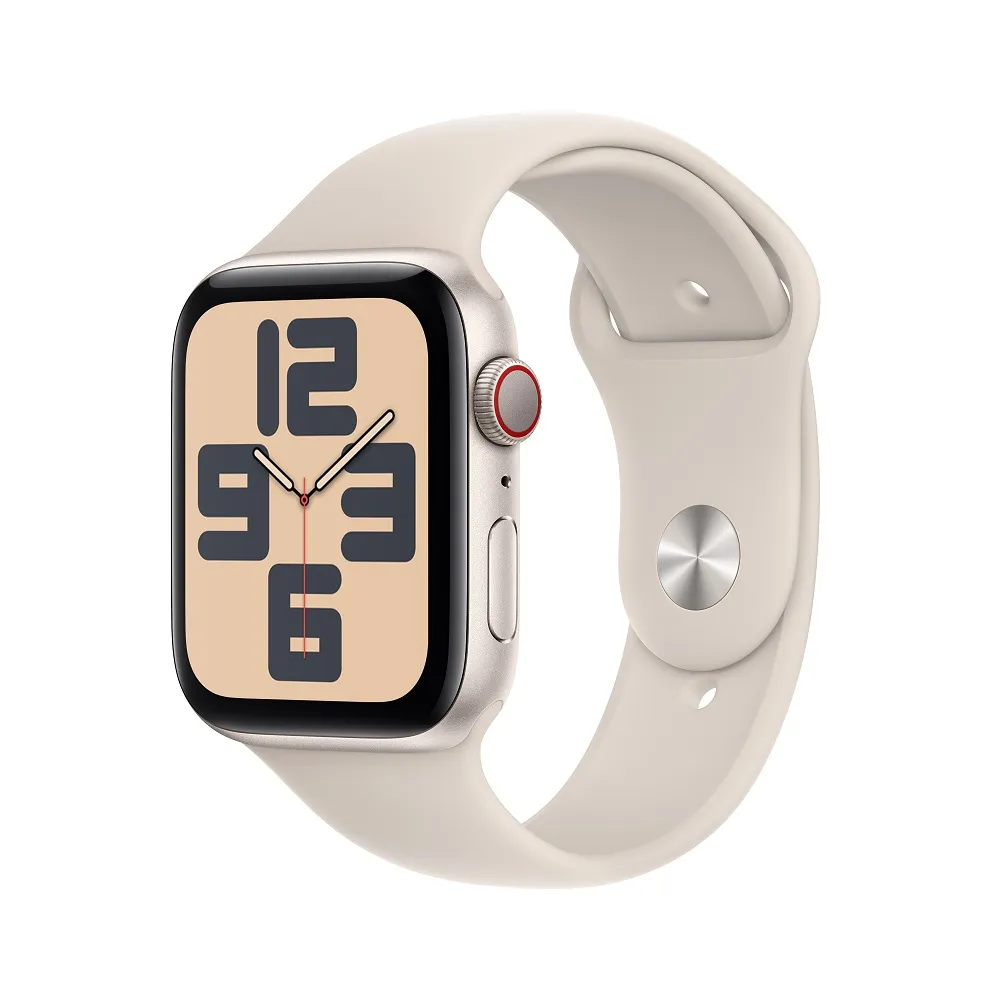 Apple Watch SE GPS 44mm Starlight Aluminium Case Starlight Sport Band - Regular 歷史價格詳細信息