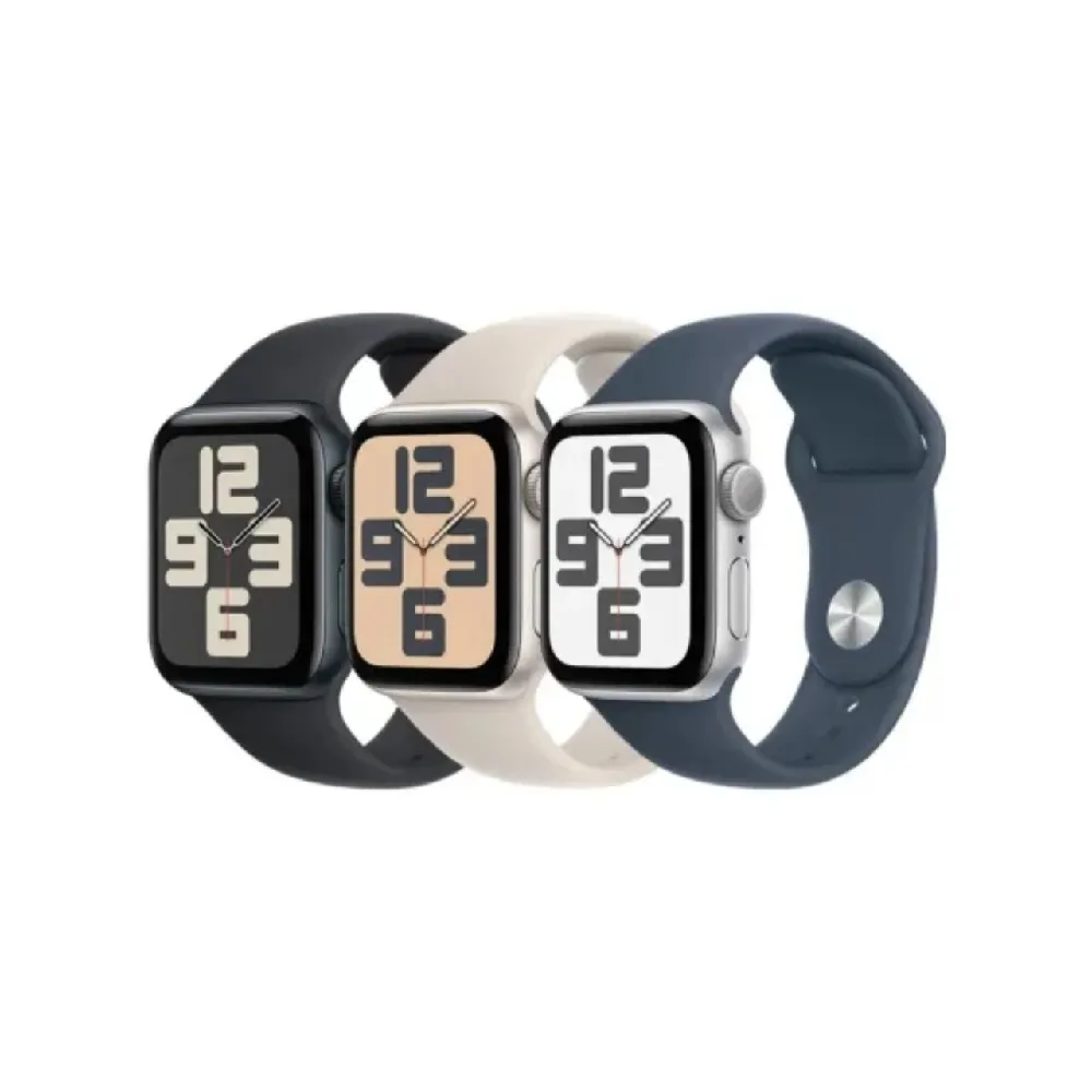 Apple Watch SE 40mm (GPS+Cellular)銀色鋁金屬錶殼；冬藍色運動型錶環 歷史價格詳細信息