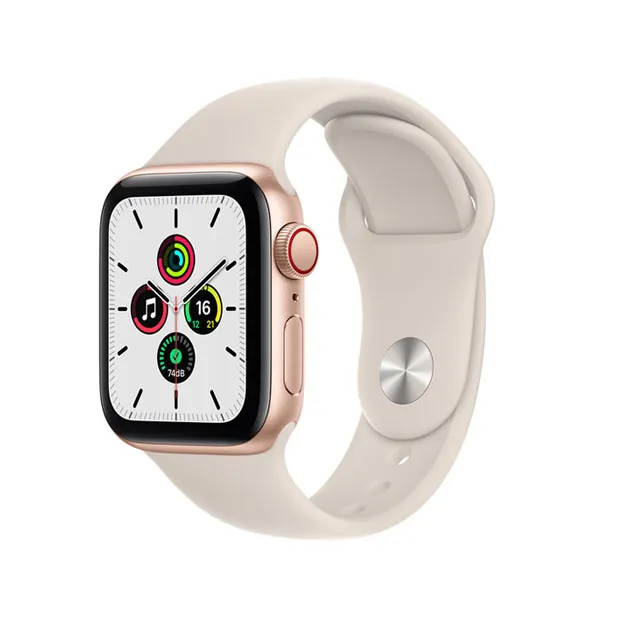 Apple Watch SE GPS 44mm Starlight Aluminium Case Starlight Sport Band - Regular 歷史價格詳細信息