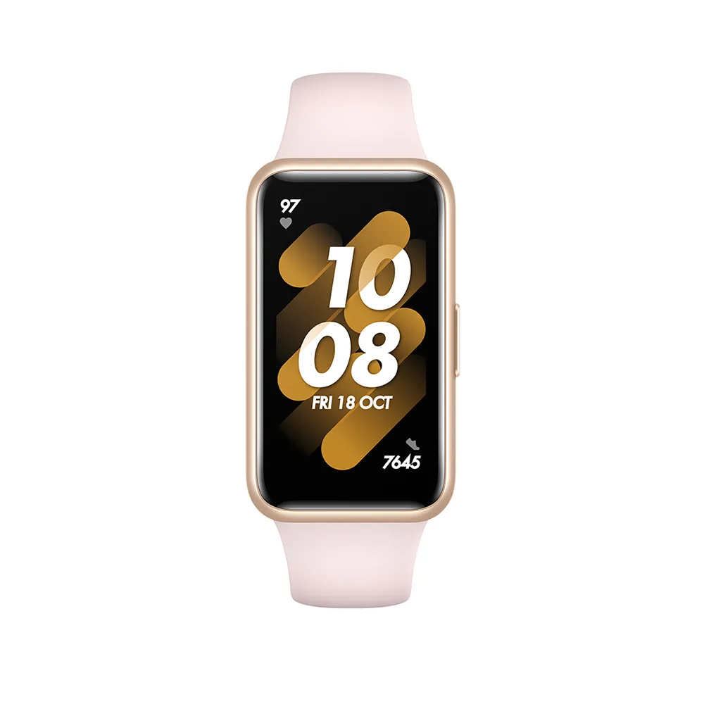 HUAWEI Band 7 健康智慧手環【曜石黑】【星雲粉】【烈焰紅】【原野綠】【穿戴裝置】 歷史價格詳細信息