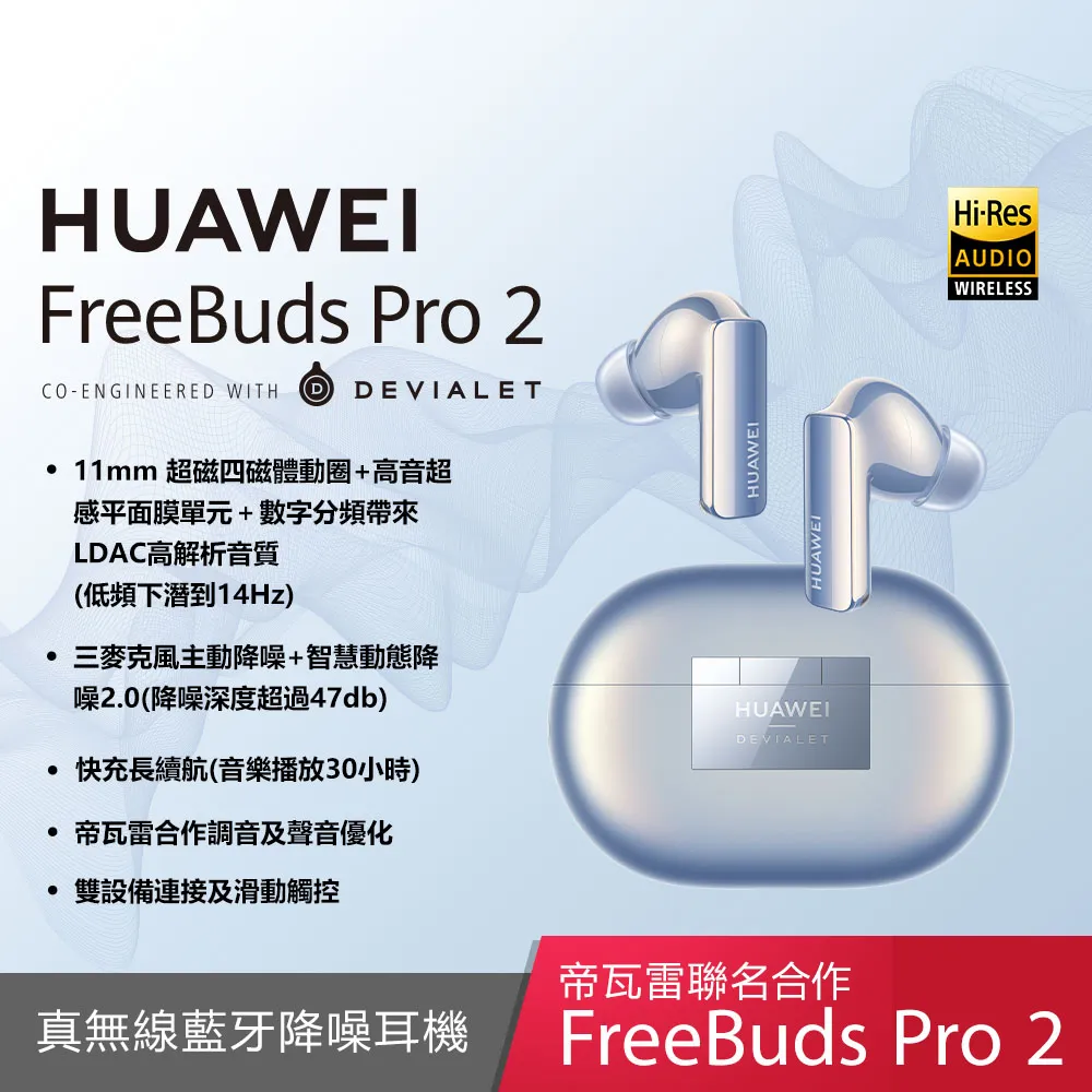 HUAWEI FreeBuds Pro 2 冰霜銀 歷史價格詳細信息