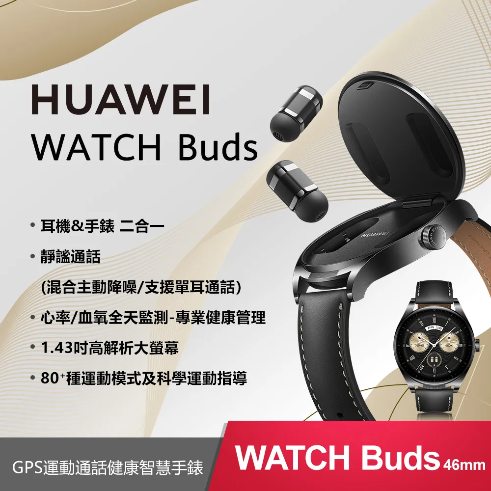 HUAWEI WATCH Buds 【預購】【贈原廠6豪禮】【蝦幣10%回饋】【華為官方旗艦店】 歷史價格詳細信息