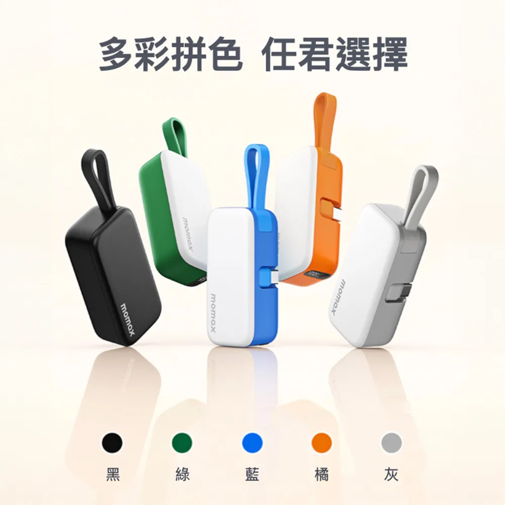 Momax 1-Power Mini 5000mAh Type C 迷你 帶線 行動電源 適 iPhone 16 15 歷史價格詳細信息