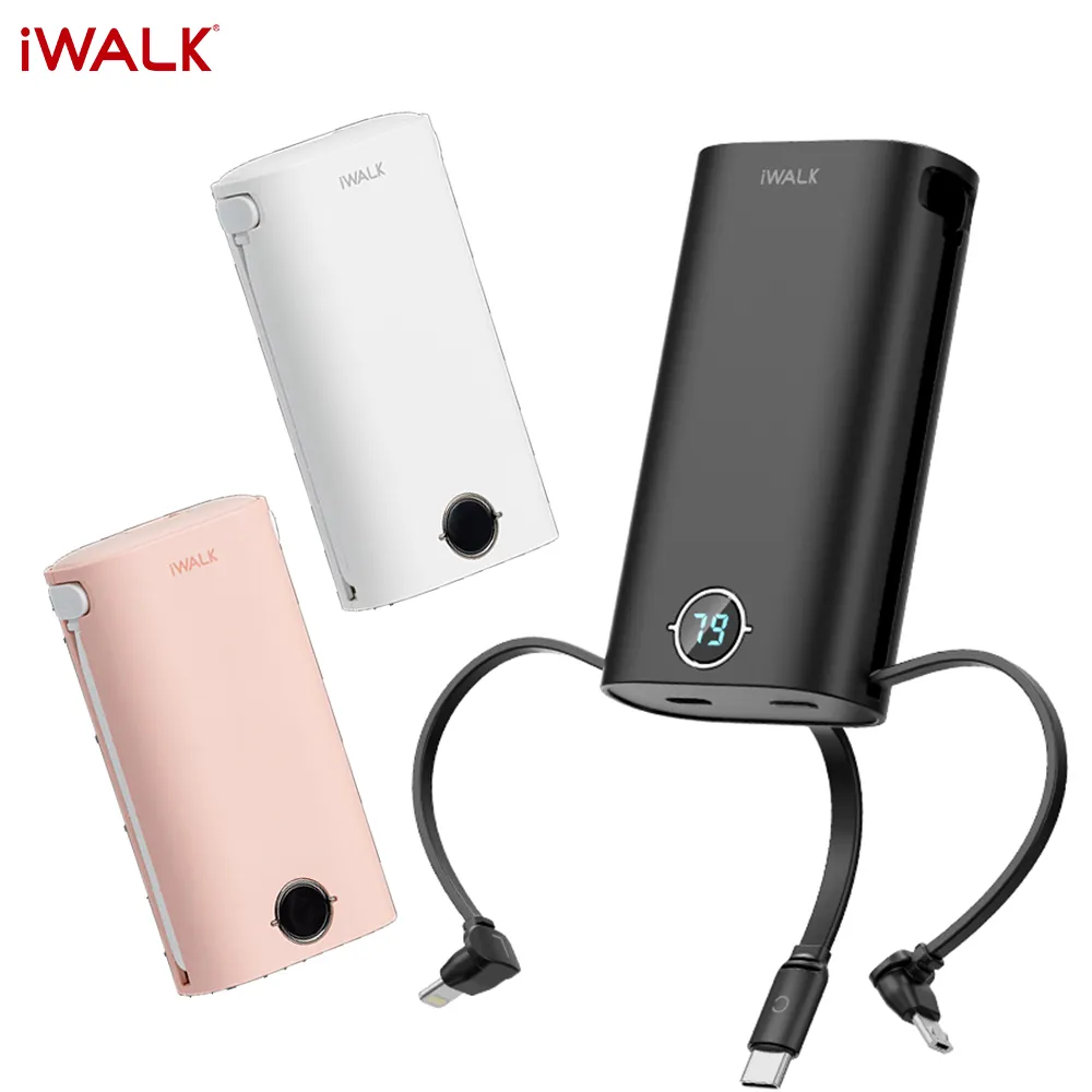 iWALK 小魷魚 自帶線 PD快充行動電源 歷史價格詳細信息