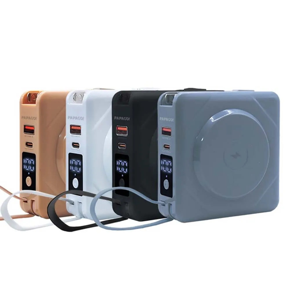 PAPAGO 多合一無線快充行動電源 BS-NC10K 行動電源 行電充 充電器 快充行動電源 無線充電器 無線充電 歷史價格詳細信息