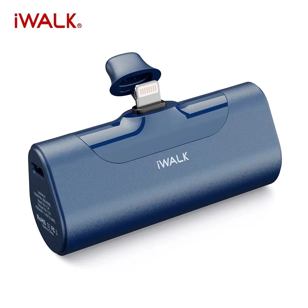 【iWALK】Lightning 四代 4500mAh 直插式口袋電源 行動電源-燎原灰 歷史價格詳細信息