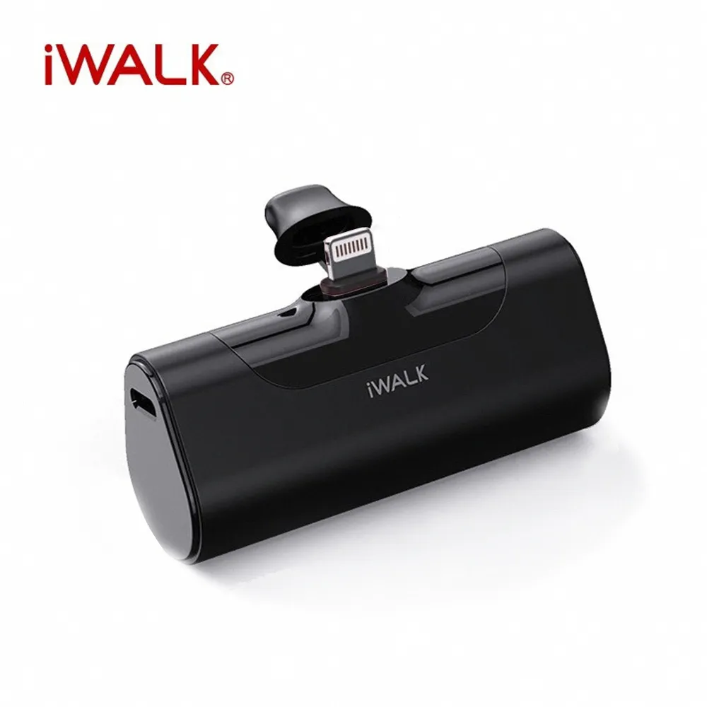 【iWALK】Lightning 四代 4500mAh 直插式口袋電源 行動電源-燎原灰 歷史價格詳細信息