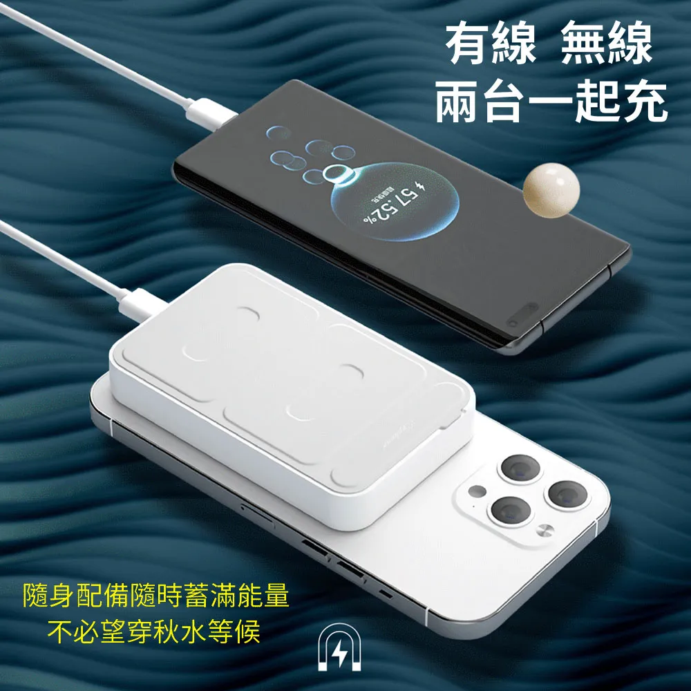透明磁吸無線行動電源PD22.5W/無線PD15W｜SY-Ptb-T10｜10000mAh超薄移動電源/充電寶/行動快充 歷史價格詳細信息