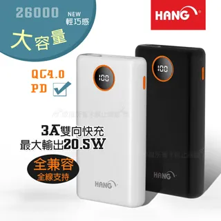 HANG 輕巧速充 65W氮化鎵GaN PD+QC+PPS Type-C/USB-A三孔輸出充電器 蘋果/安卓 歷史價格詳細信息