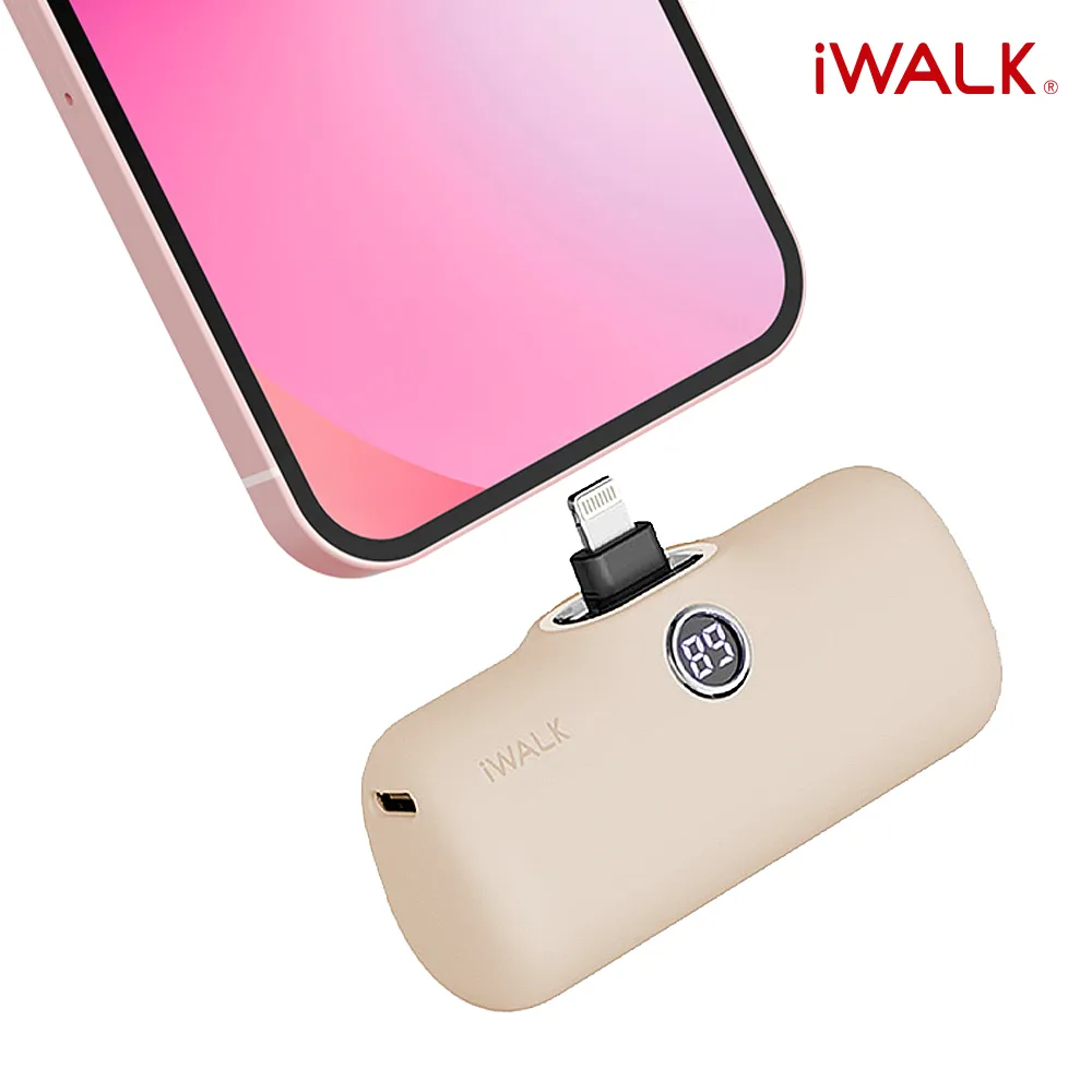 【iWALK】lightning 五代Pro 直插式行動電源(4800mAh) 歷史價格詳細信息