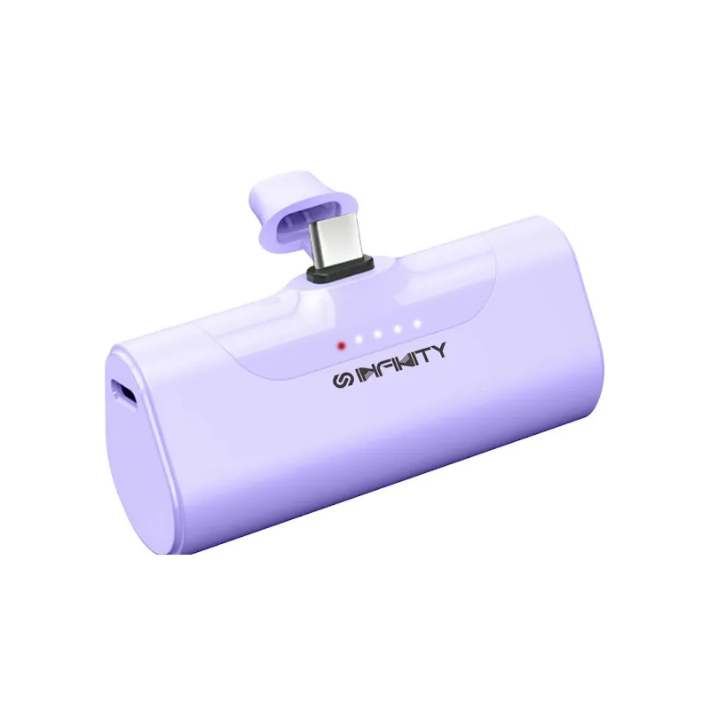 infinity 日本 突破上市 PD快充等級 iPhone 20W 直插快充迷你行動電源 紫色款 歷史價格詳細信息