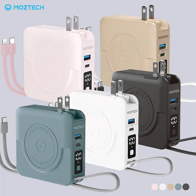 【MOZTECH】萬能充Pro五合一快充行動電源(MOA08)超閃充-多色任選+【NAKAY】充插兩用電動理髮器(NH-620) 歷史價格詳細信息