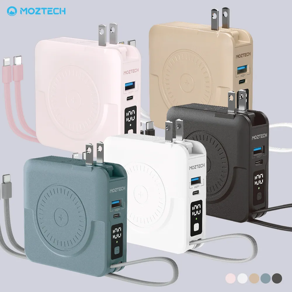 【MOZTECH】萬能充Pro五合一快充行動電源(MOA08)超閃充-多色任選+【NAKAY】充插兩用電動理髮器(NH-620) 歷史價格詳細信息