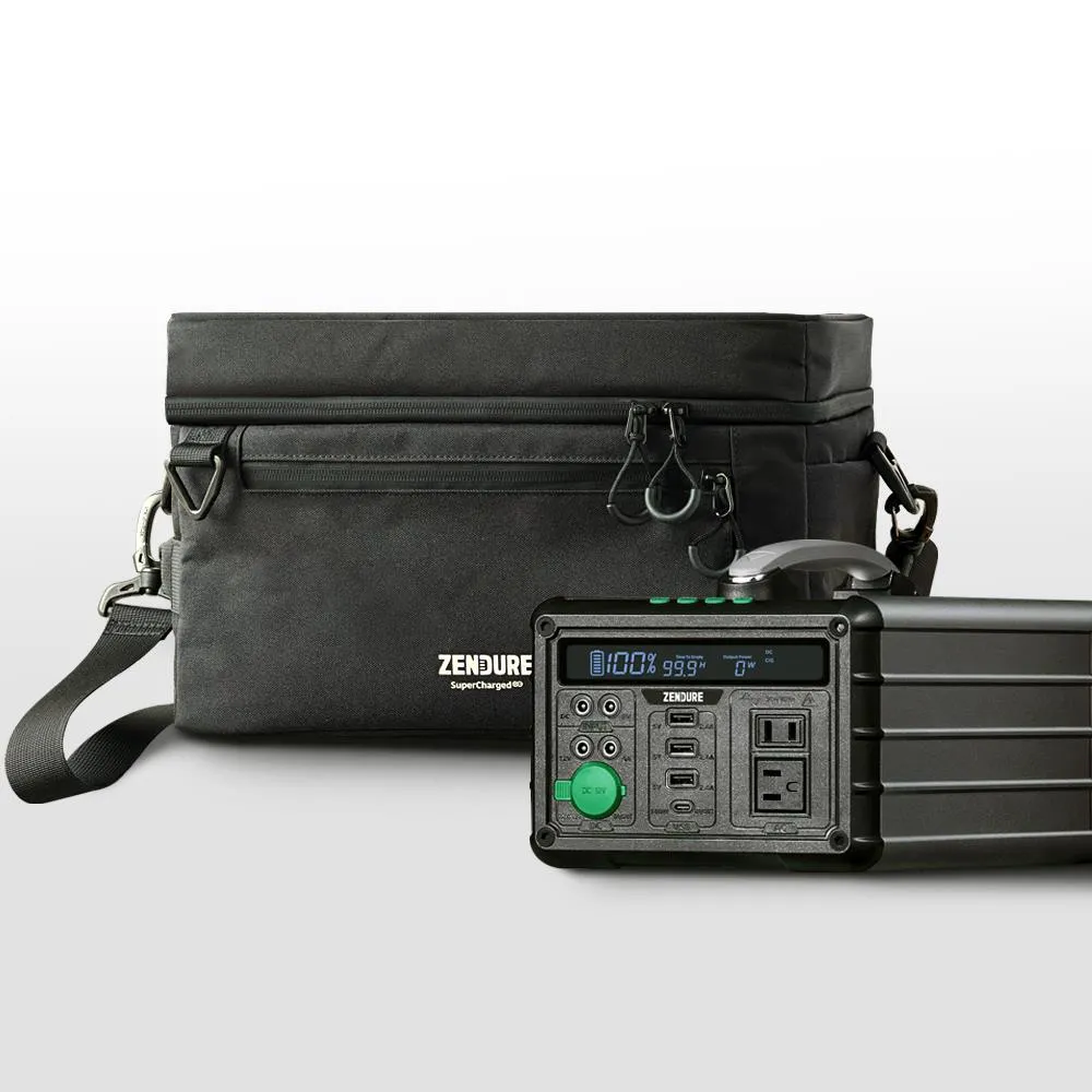 【Zendure】1000W 小坦克戶外行動電源站+太陽能板+戶外收納包(全配組) 歷史價格詳細信息