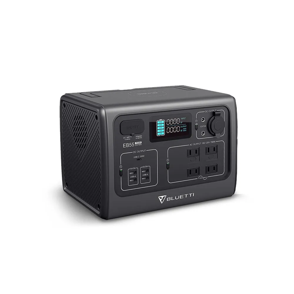 BLUETTI EB55 野獸級戶外充電站 168,000mAh 發電機 700W 露營 R39060 行動電源站 歷史價格詳細信息
