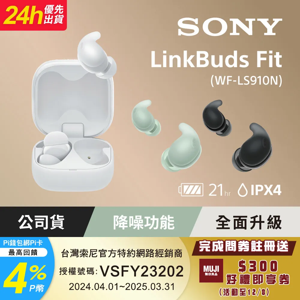 SONY LinkBuds Fit 真無線降噪耳機 WF-LS910N 歷史價格詳細信息