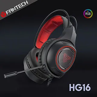 FANTECH HG16 耳罩式電競耳機 7.1環繞立體聲/RGB燈效/降噪麥克風/立體海綿 歷史價格詳細信息