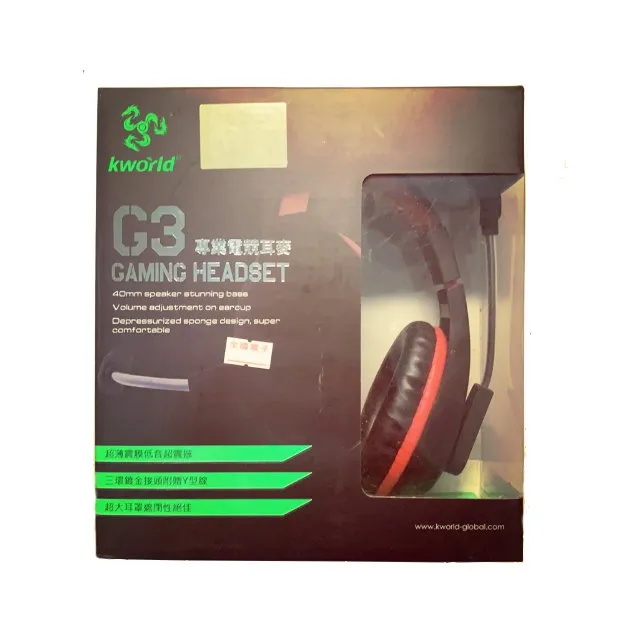 KWORLD廣寰 電競專用耳麥G2 歷史價格詳細信息