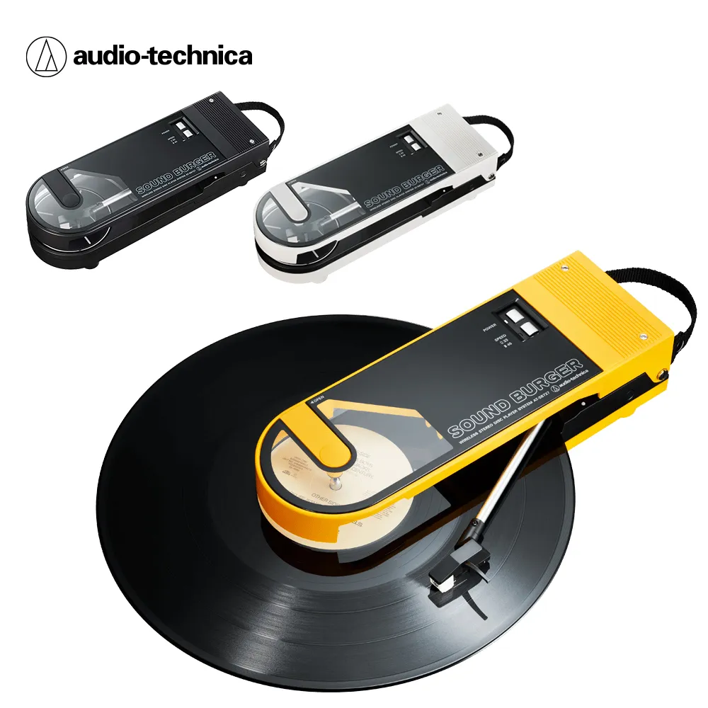 鐵三角 AT-SB727 Sound Burger漢堡機 無線可攜式黑膠唱盤機 歷史價格詳細信息