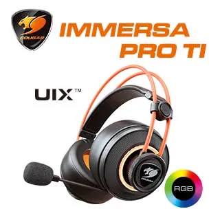 Cougar 美洲獅 IMMERSA PRO TI 電競耳機 7.1聲道/鍍鈦振膜40mm單體/降噪 歷史價格詳細信息