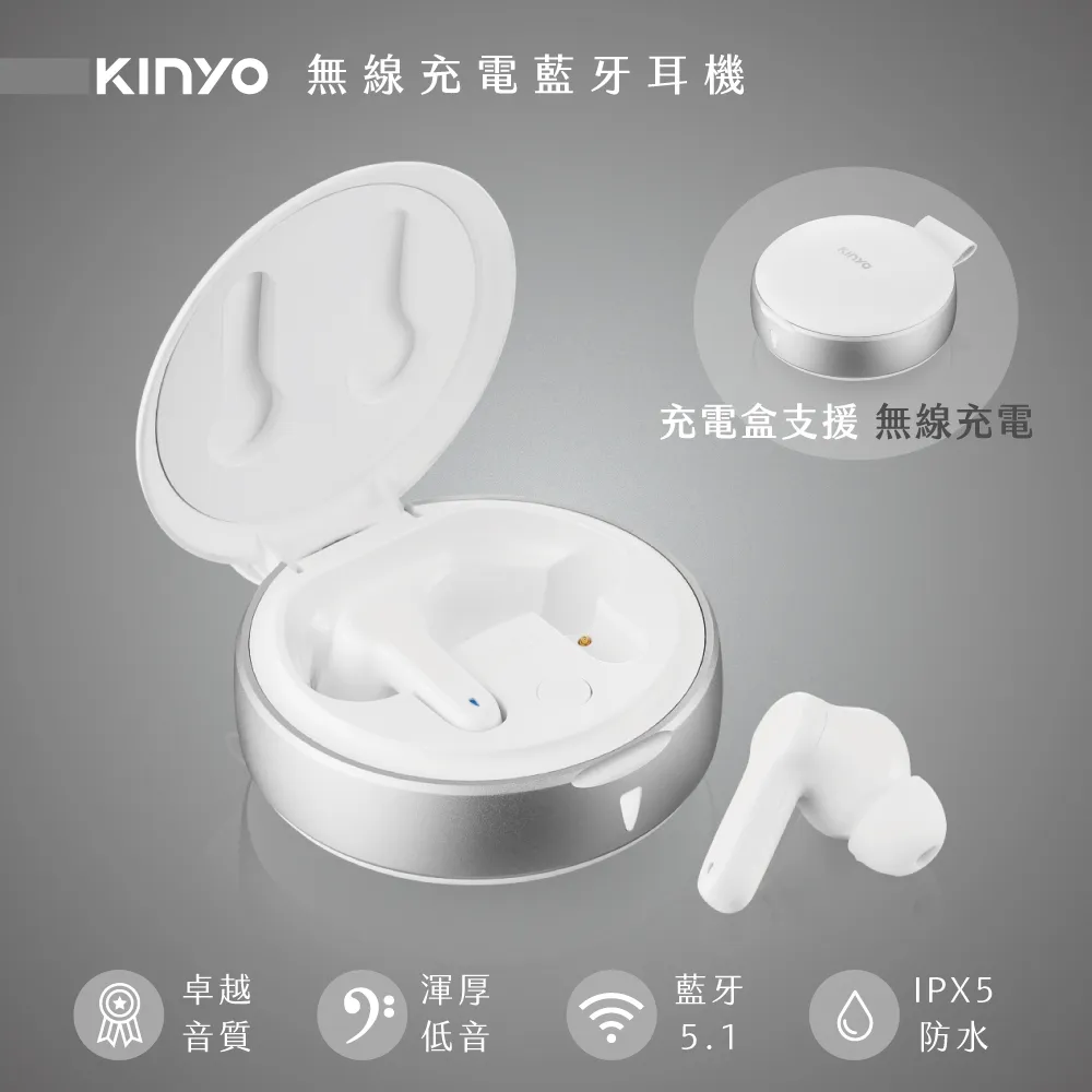 【KINYO】無線藍牙頭戴式耳機(藍)-福利品 BTE-3860 歷史價格詳細信息