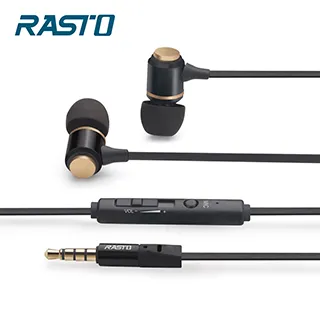 RASTO RS2 黑金爵士入耳耳機1PC個【家樂福】 歷史價格詳細信息