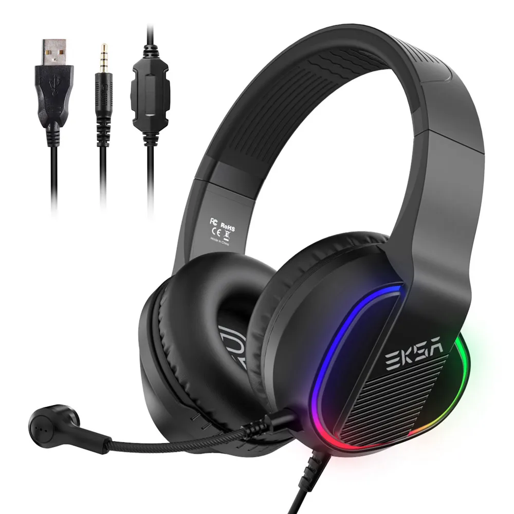EKSA E400 跨平台RGB電競耳麥 歷史價格詳細信息