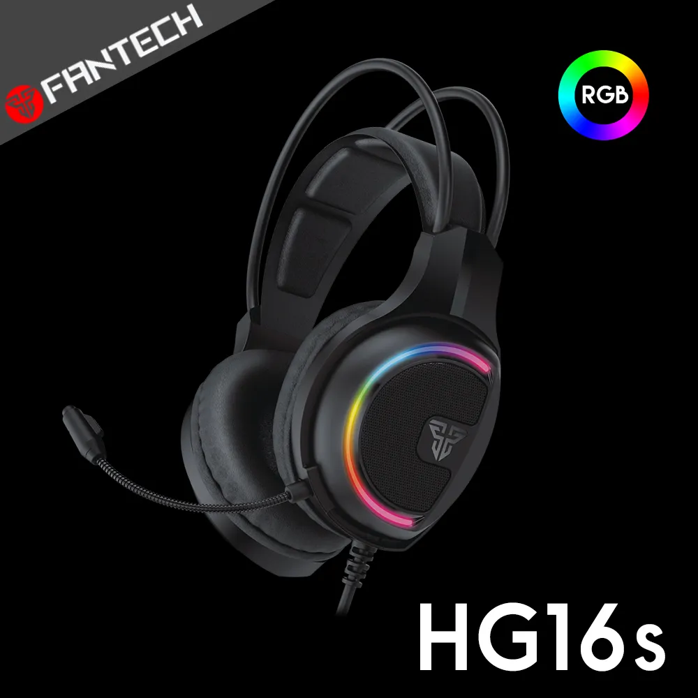 FANTECH HG16s 7.1聲道RGB耳罩式電競耳機 7.1環繞音效/RGB燈效/降噪麥克風 歷史價格詳細信息