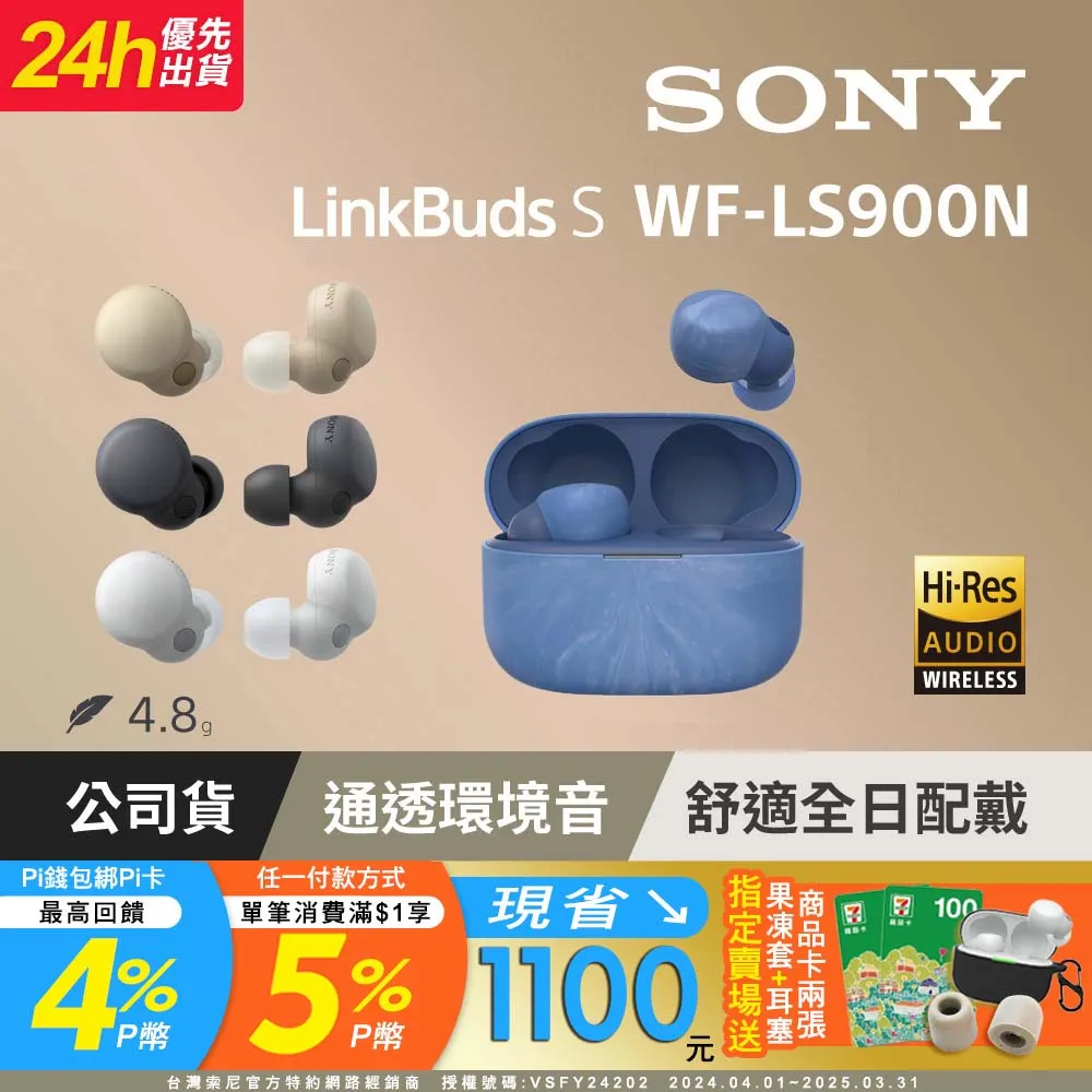 SONY WF-LS900N 真無線藍牙耳機LinkBuds S 歷史價格詳細信息