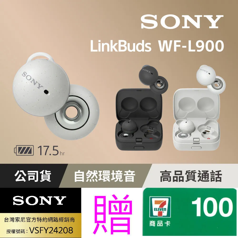 SONY 索尼 WF-L900  Linkbuds 開放式 真無線藍牙耳機 歷史價格詳細信息