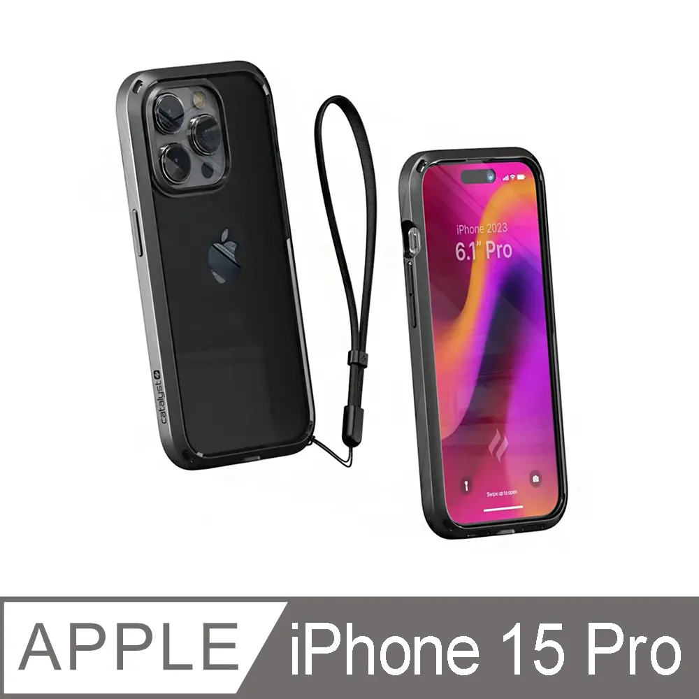 catalyst iPhone15 Pro(3顆鏡頭) 6.1吋專用 IP68防水軍規防震防泥超強保護殼 ●灰 歷史價格詳細信息