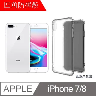【MK馬克】APPLE iPhone 7 8 Plus 四角加厚軍規等級氣囊空壓防摔殼 歷史價格詳細信息