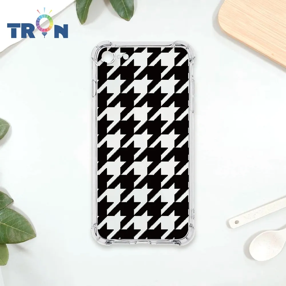 TRON IPhone 7/8/SE2 莫蘭迪色簡約格子A款 四角防摔殼 手機殼 歷史價格詳細信息