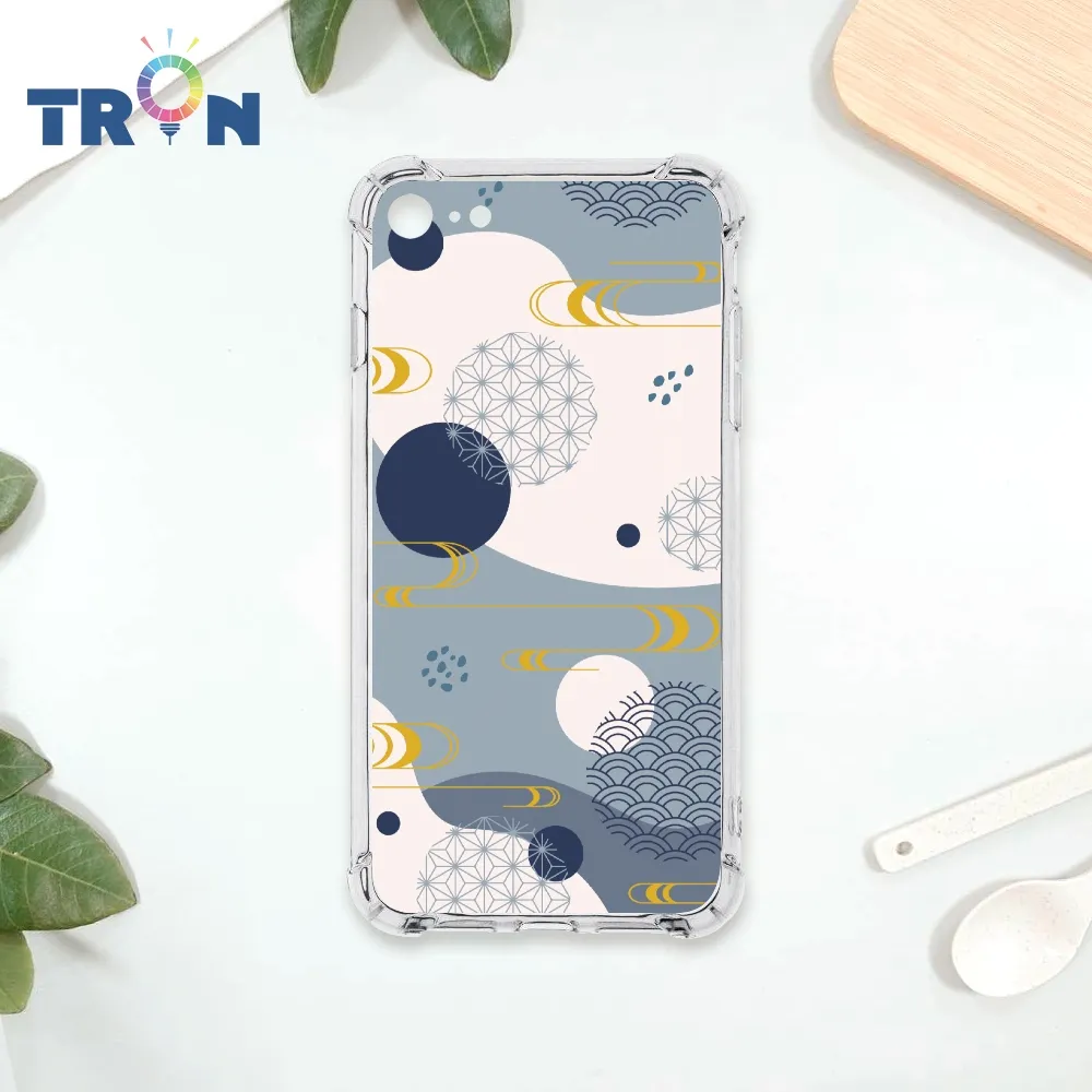 TRON IPhone 7/8/SE2 日系和風圓點流水紋系列 四角防摔殼 手機殼 價格比較,價格查詢,歷史價格詳細信息