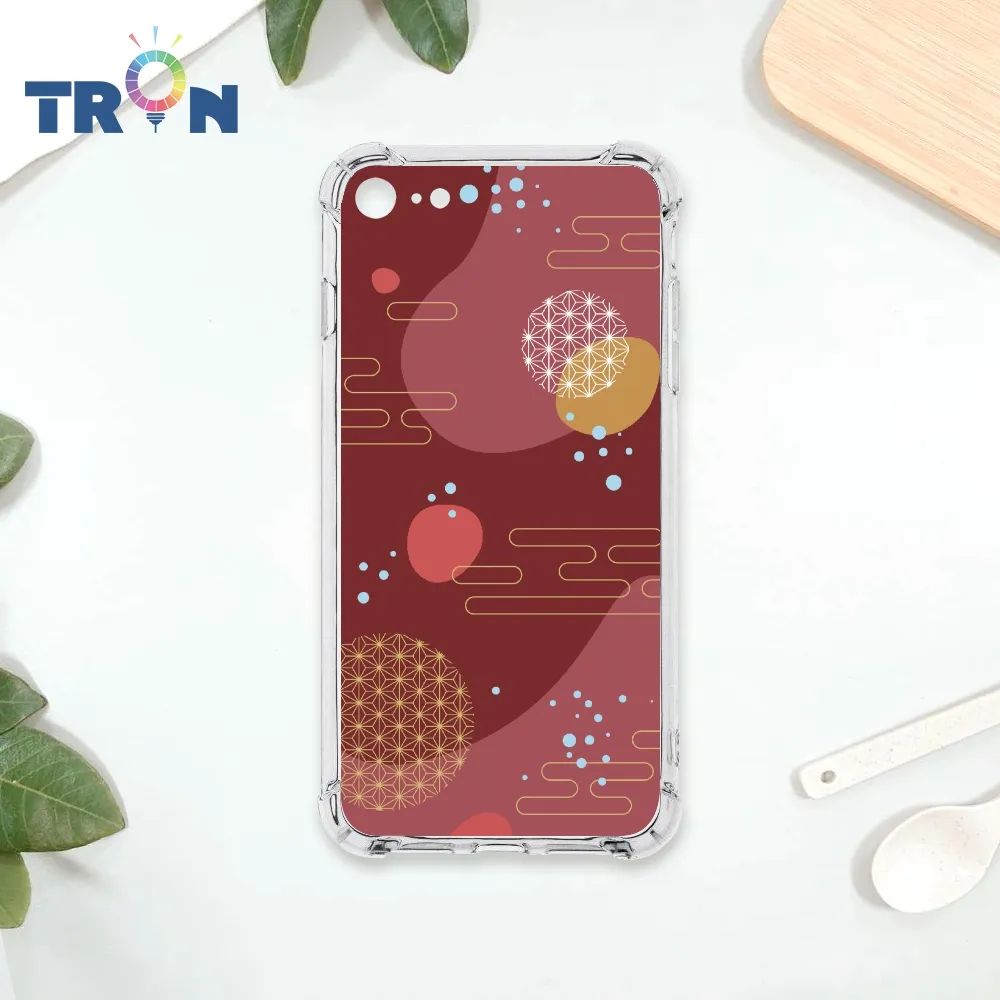 TRON IPhone 7/8/SE2 日系和風圓點流水紋系列 四角防摔殼 手機殼 歷史價格詳細信息