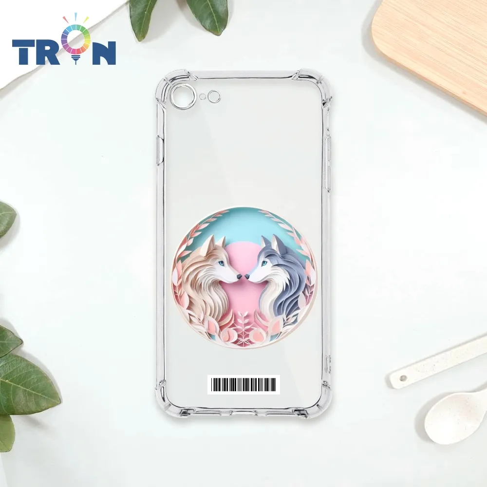 TRON IPhone 7/8/SE2 可愛紙雕浣熊 四角防摔殼 手機殼 歷史價格詳細信息