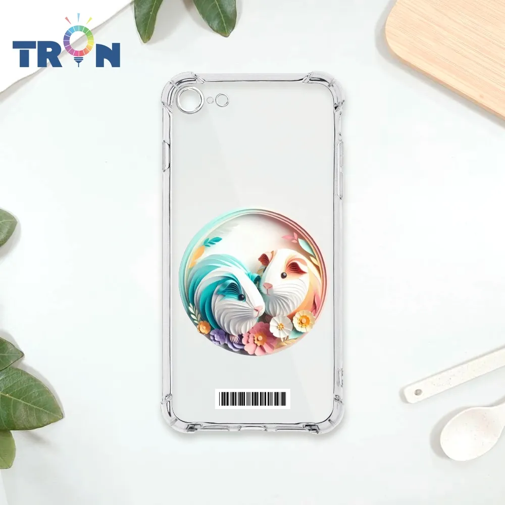 TRON IPhone 7/8/SE2 可愛紙雕浣熊 四角防摔殼 手機殼 歷史價格詳細信息