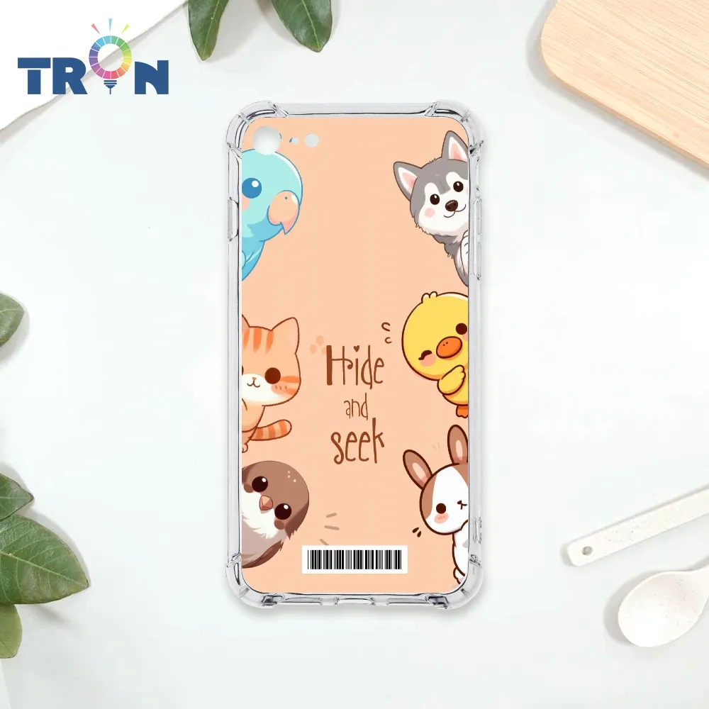 TRON IPhone 7/8/SE2 小清新花朵透明殼  載具 四角防摔殼 手機殼 歷史價格詳細信息