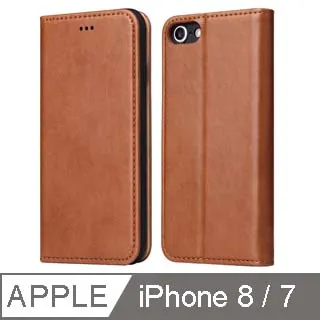 iPhone 7/8 (4.7吋) PU仿皮可插卡翻蓋手機皮套 (FS144) 歷史價格詳細信息