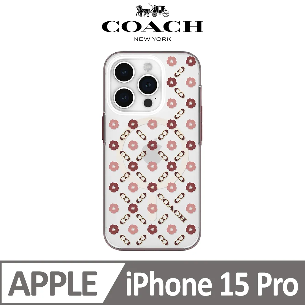【COACH】iPhone 15 Pro MagSafe 手機殼 小茶花 歷史價格詳細信息