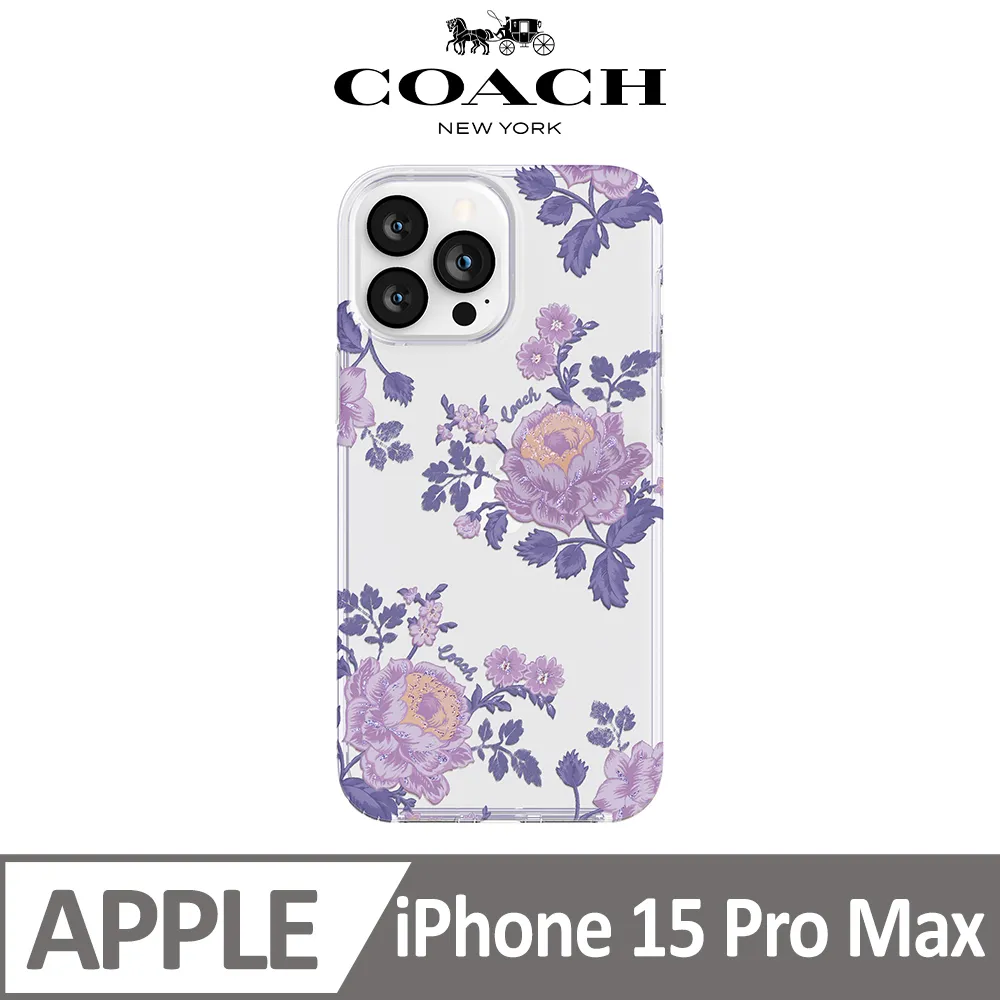 【COACH】iPhone 15 Pro Max 手機殼 黑色經典大C 歷史價格詳細信息