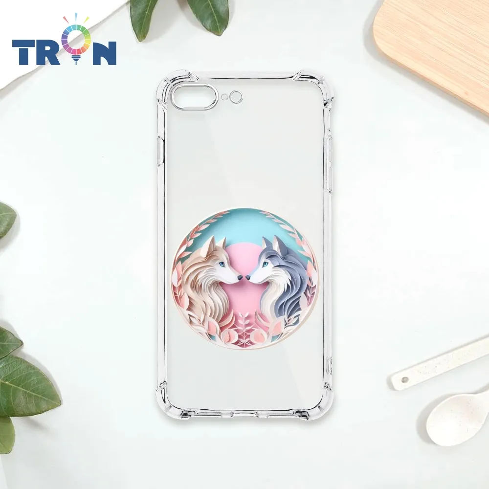 TRON IPhone 7/8 PLUS 莫蘭迪色簡約格子A款 四角防摔殼 手機殼 歷史價格詳細信息